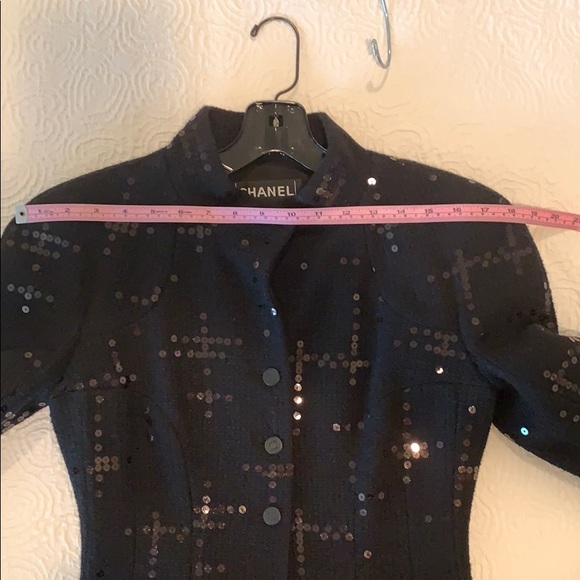 SOLD Chanel Sequin Suit French size 38 - Picture 12 of 16